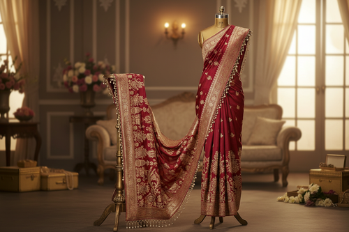 bridal saree